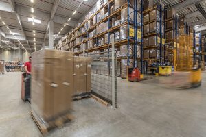 Display-Verpackung Lager