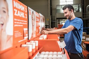 POS-Display bestücken