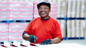 Verpackungsunternehmen Mitarbeiter