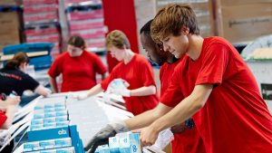 Verpackungsunternehmen Team