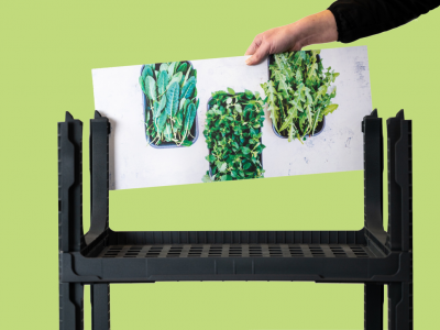 Individuelle Gestaltung Mehrwegdisplays
